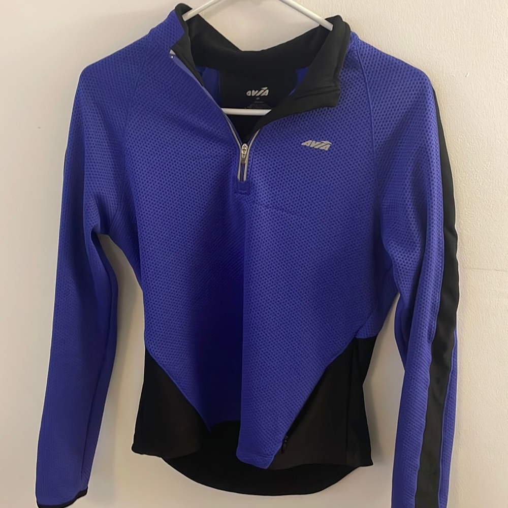 Quarter zip workout jacket